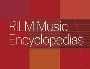 RILM Music Encyclopedias